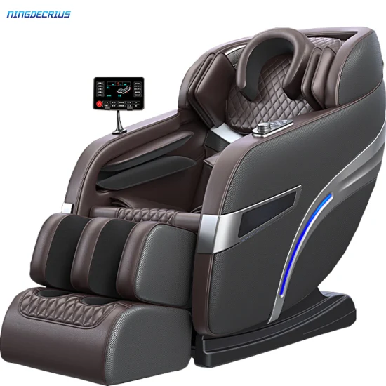 Ningdecrius Portable Zero Gravity 2022 4D Zero Gravity Shiatsu Prix de luxe Fauteuil inclinable en gros Shiatsu Électrique Masseur complet du corps Zero Gravity Fauteuil de massage