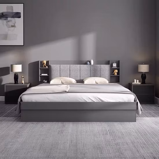 Meubles de chambre à coucher, gain de place, montage mural moderne, Transformable, canapé pliant, lit en bois avec canapé