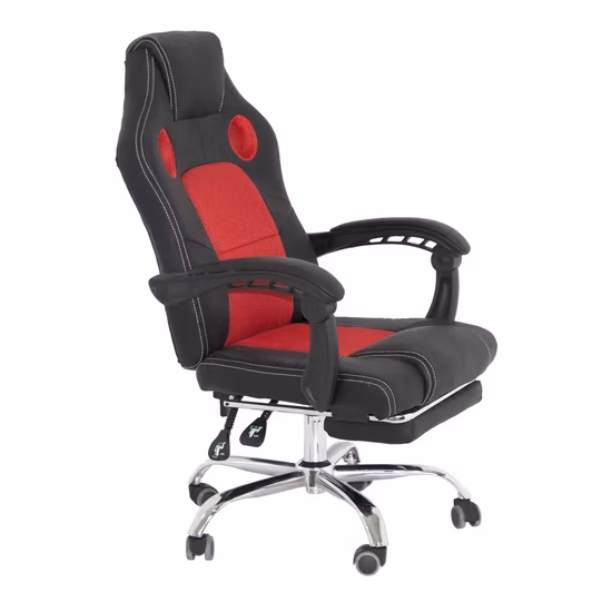 Chaise pivotante ergonomique en cuir PU de haute qualité, chaise de jeu réglable pour ordinateur